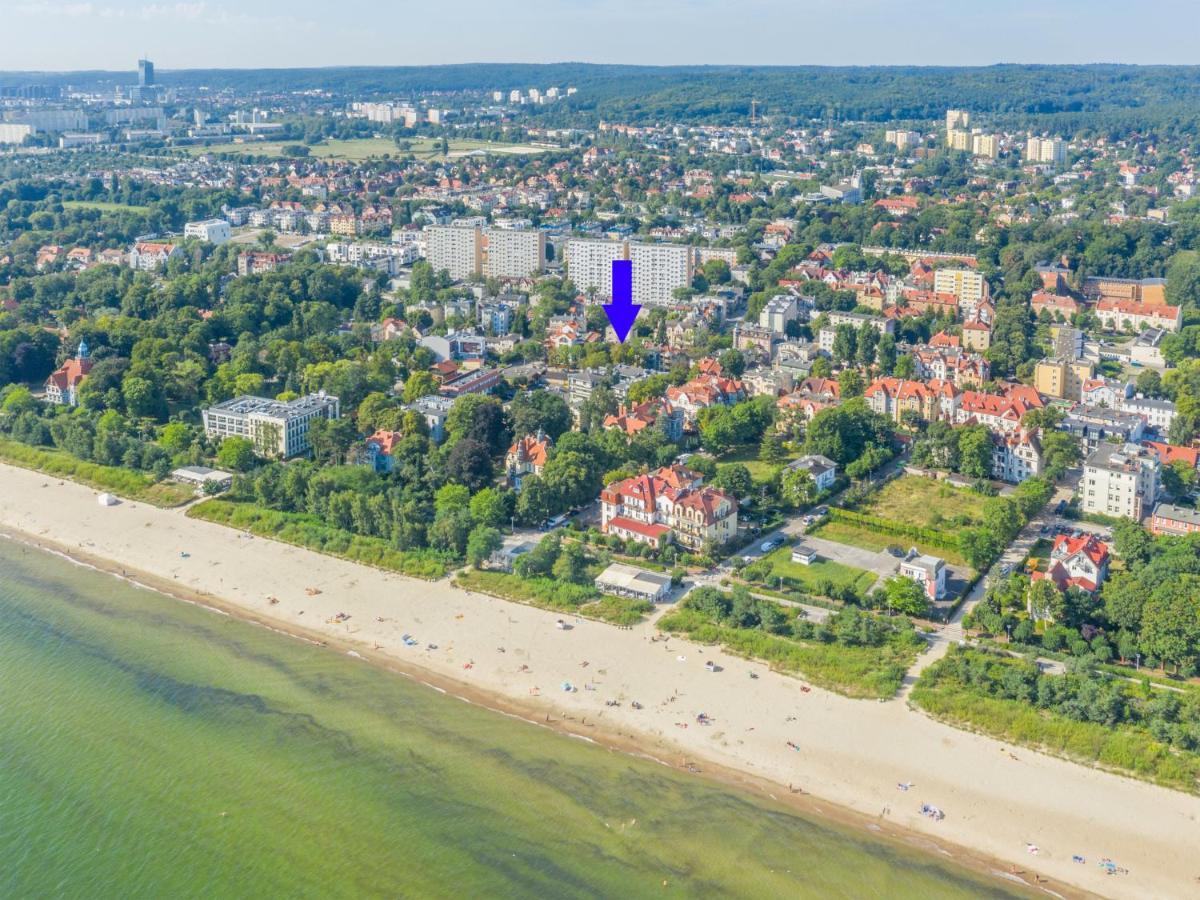 Appartement Sopot Grunwaldzka - Parkowa Blisko Plazy Extérieur photo