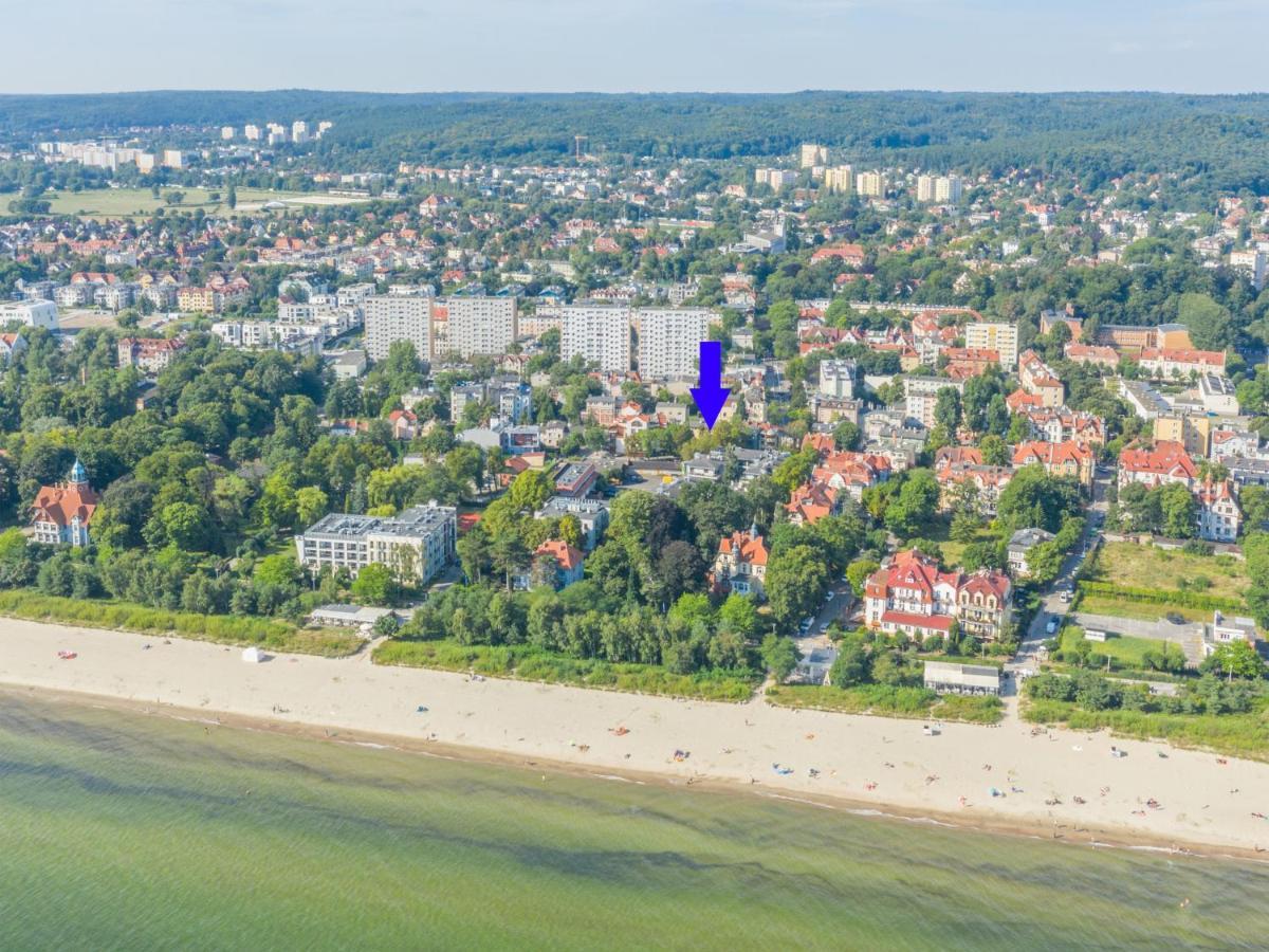 Appartement Sopot Grunwaldzka - Parkowa Blisko Plazy Extérieur photo
