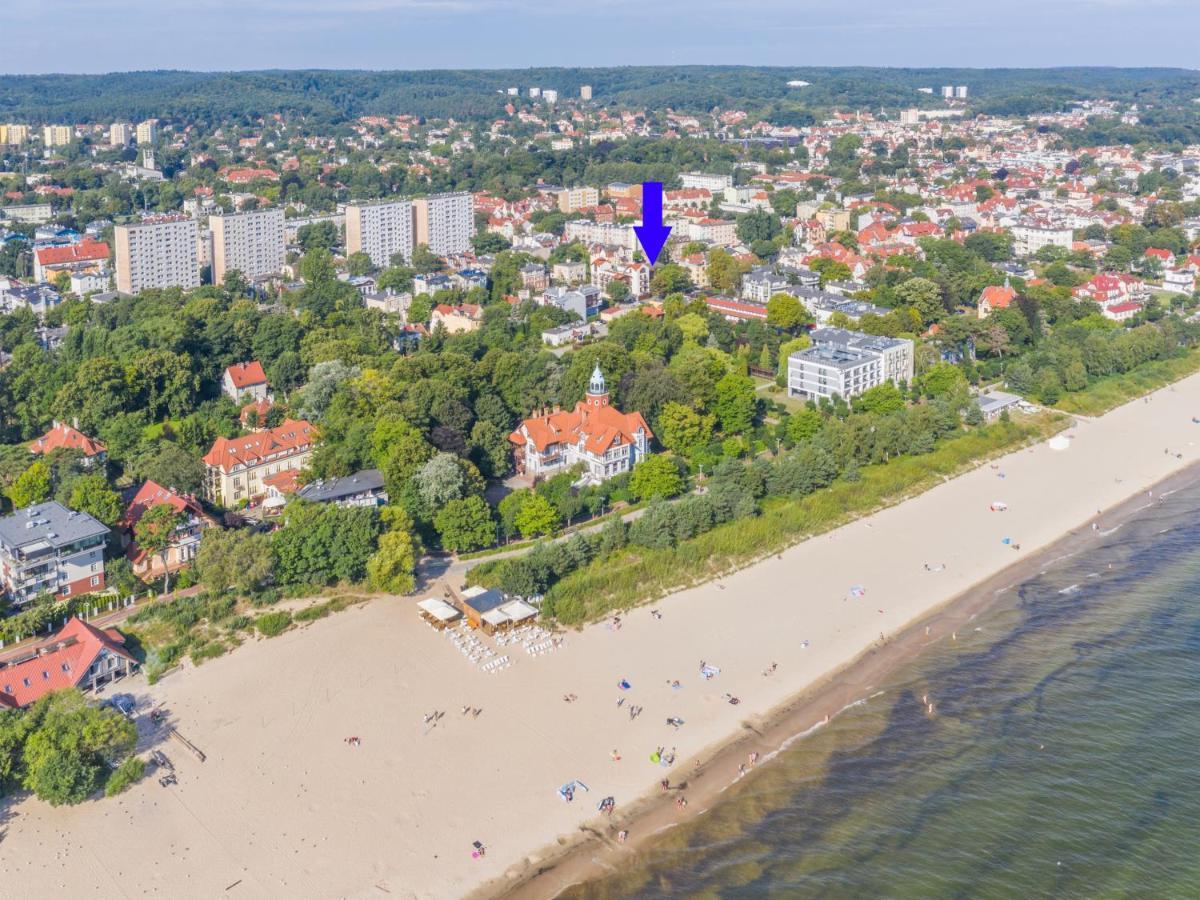 Appartement Sopot Grunwaldzka - Parkowa Blisko Plazy Extérieur photo